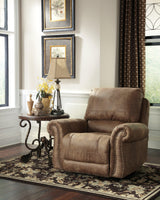 Larkinhurst Earth Sofa, Loveseat And Recliner - Ella Furniture