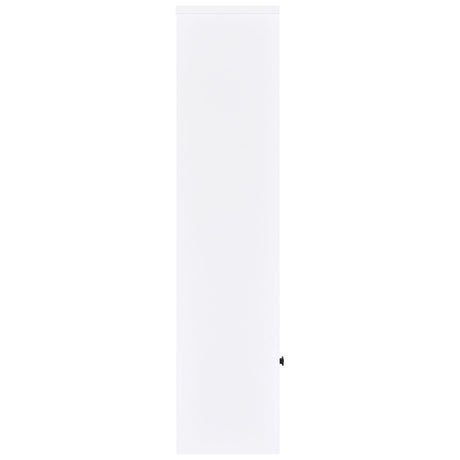 Laughlin 3-shelf Engineered Wood Media Tower White 724114 - Ella Furniture