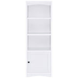 Laughlin 3-shelf Engineered Wood Media Tower White 724114 - Ella Furniture