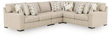 Laurelgrove Pebble Chenille,Performance Fabric,Next-Gen Nuvella™ 4-Piece Sectional from Ella Furniture
