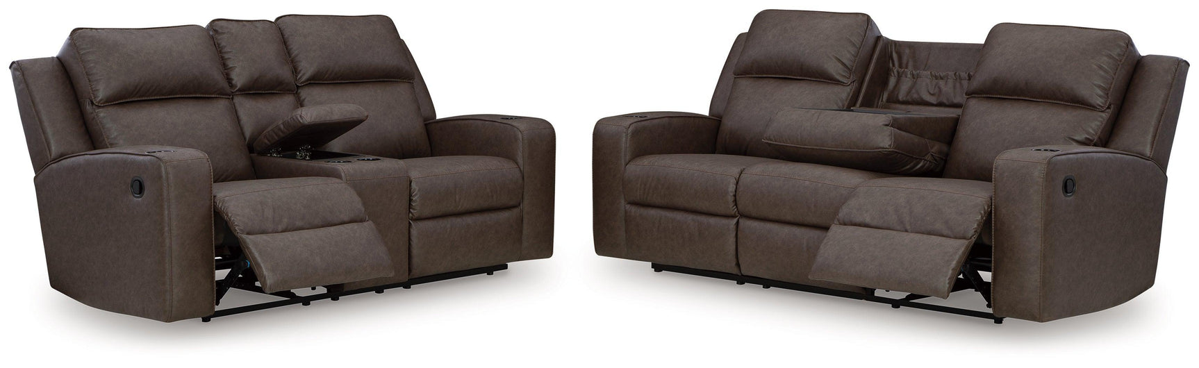 Lavenhorne Granite Sofa And Loveseat - Ella Furniture