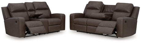 Lavenhorne Granite Sofa And Loveseat - Ella Furniture