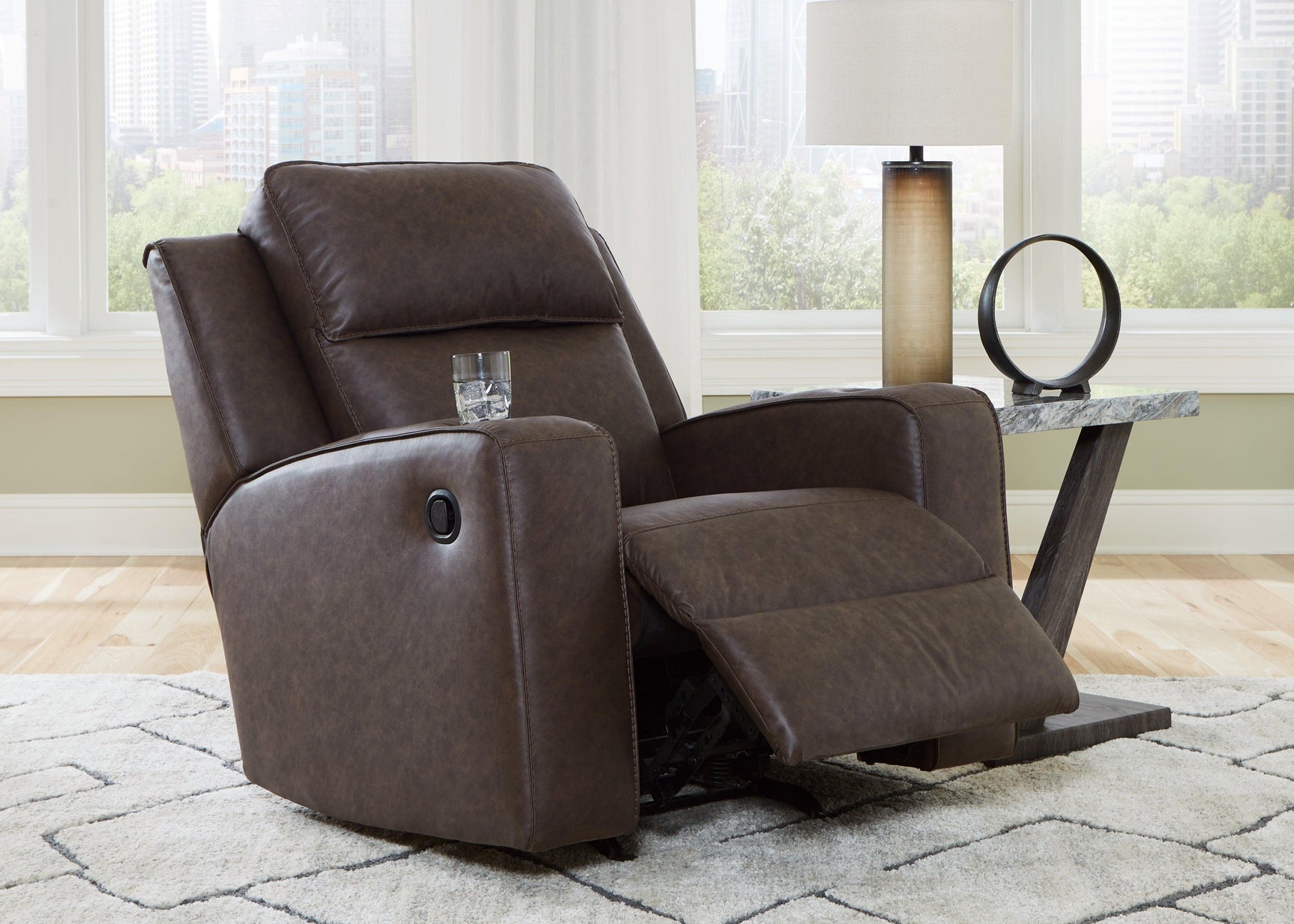 Lavenhorne Granite Sofa, Loveseat And Recliner - Ella Furniture