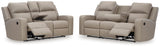 Lavenhorne Pebble Sofa And Loveseat - Ella Furniture