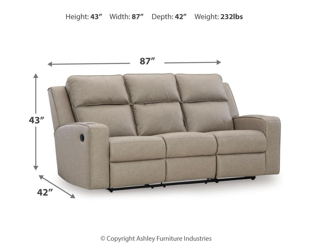 Lavenhorne Pebble Sofa, Loveseat And Recliner - Ella Furniture