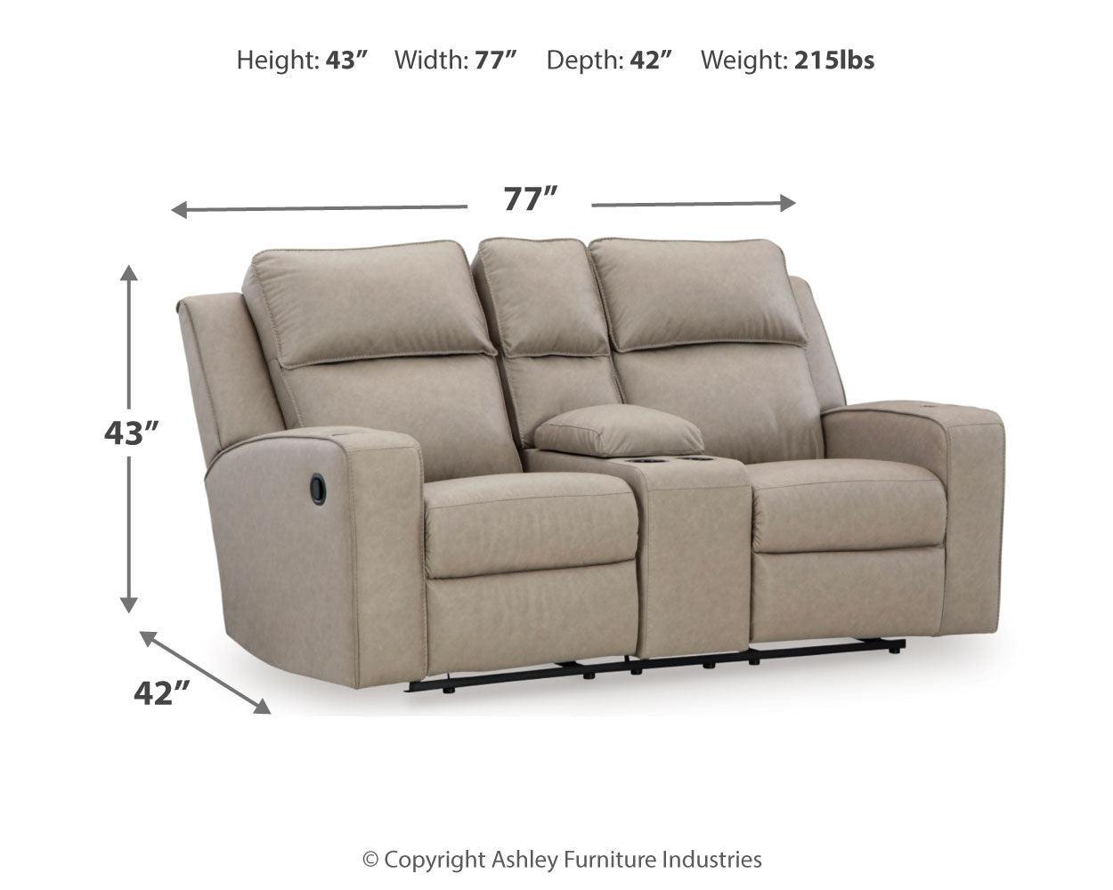 Lavenhorne Pebble Sofa, Loveseat And Recliner - Ella Furniture