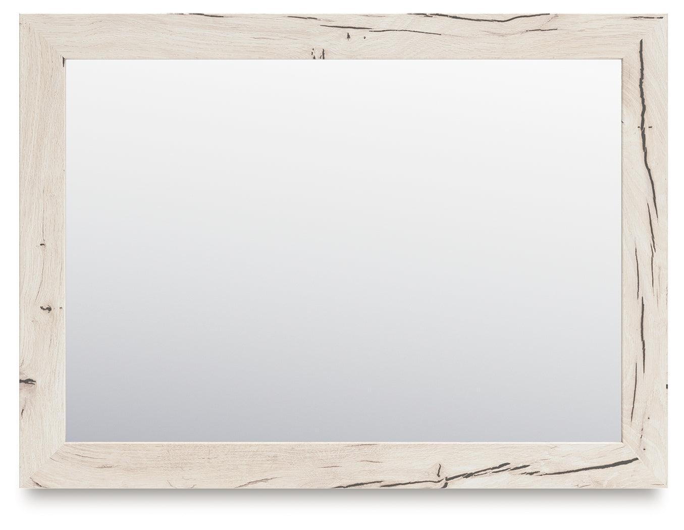 Lawroy Light Natural Bedroom Mirror - Ella Furniture