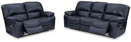 Leesworth Ocean Sofa, Loveseat And Recliner - Ella Furniture