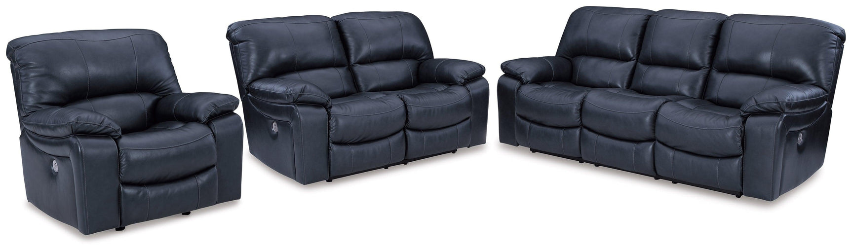 Leesworth Ocean Sofa, Loveseat And Recliner - Ella Furniture