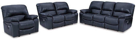 Leesworth Ocean Sofa, Loveseat And Recliner - Ella Furniture