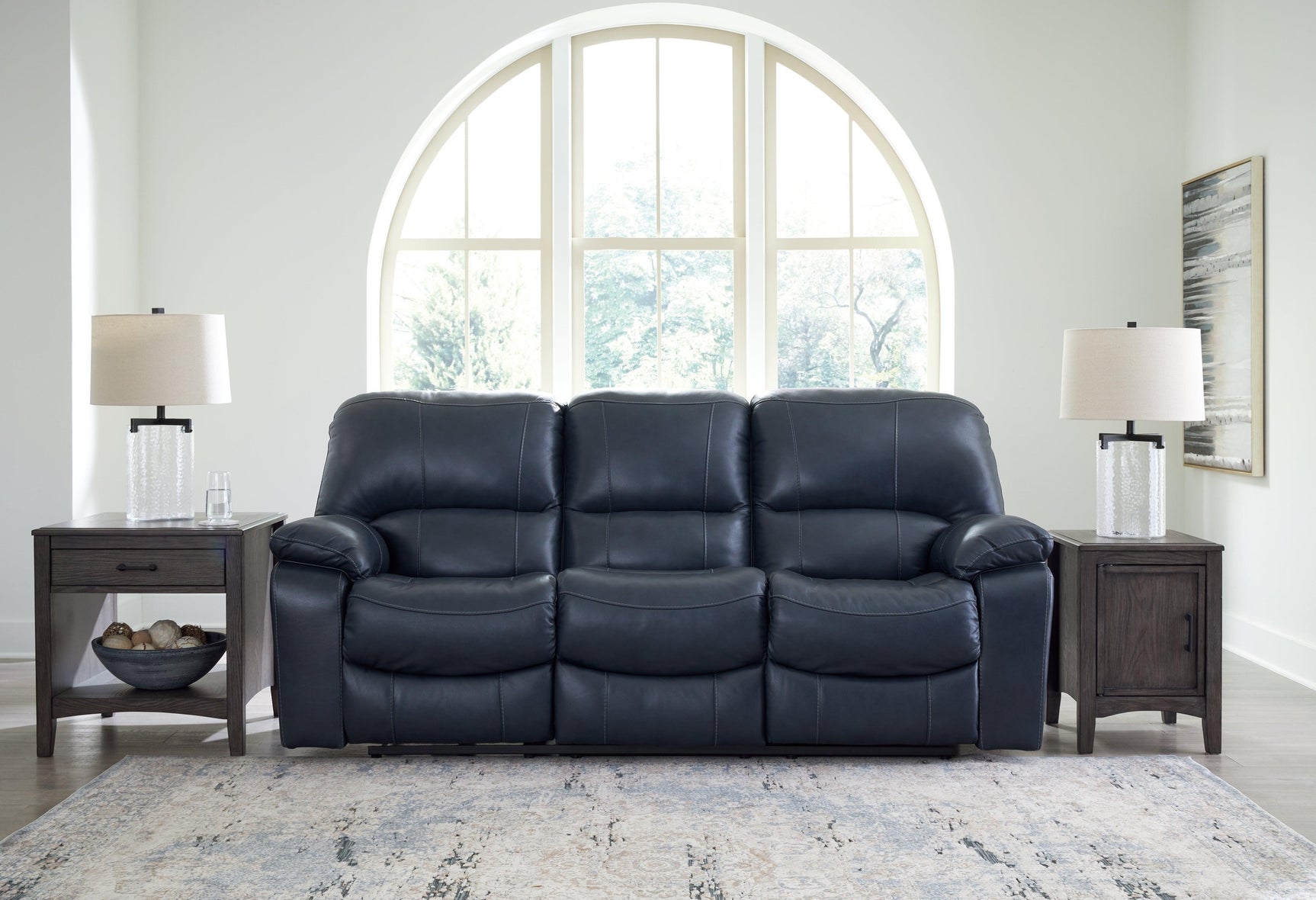 Leesworth Ocean Sofa, Loveseat And Recliner - Ella Furniture