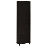 LEWES Lewes 4-piece 60" TV Entertainment Center Cappuccino 700881-S4 - Ella Furniture