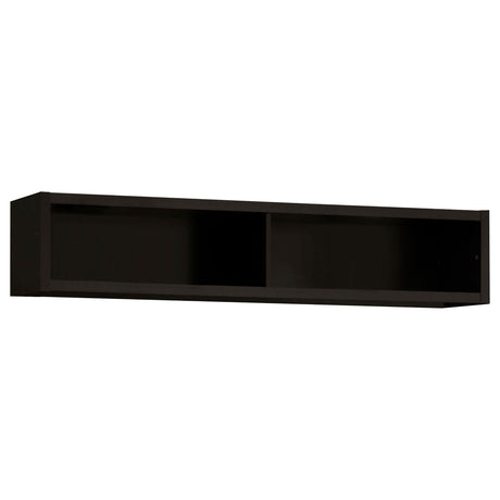 LEWES Lewes 4-piece 60" TV Entertainment Center Cappuccino 700881-S4 - Ella Furniture