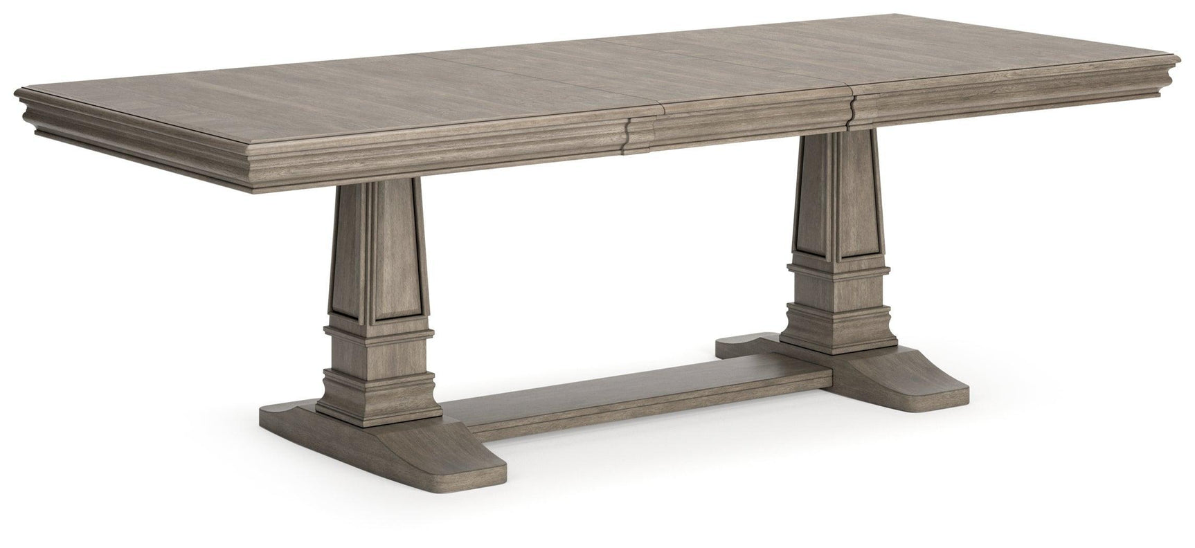Lexorne Gray Rectangular Dining Room Set - Ella Furniture