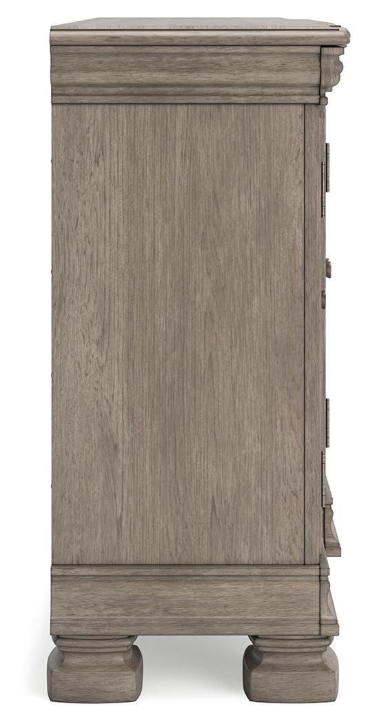 Lexorne Gray Rectangular Dining Room Set - Ella Furniture