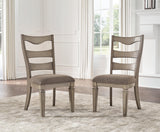 Lexorne Gray Rectangular Dining Room Set - Ella Furniture