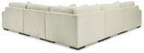 Lindyn Ivory 5-Piece Sectional With Ottoman PKG014506 - 21104S7 | 2110408 - Ella Furniture