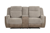 Lisa - Brown 3Pc Reclining Set - Ella Furniture