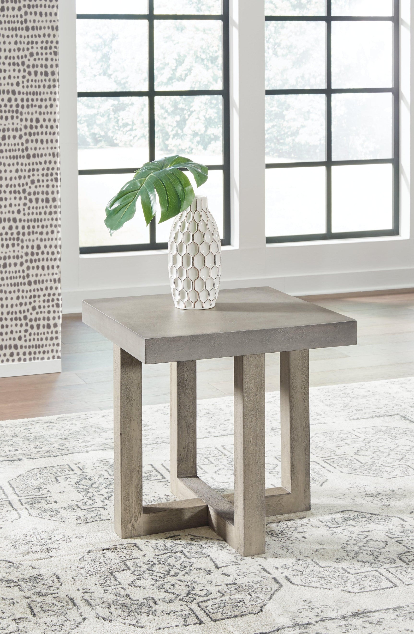 Lockthorne Gray Coffee Table With 2 End Tables - Ella Furniture