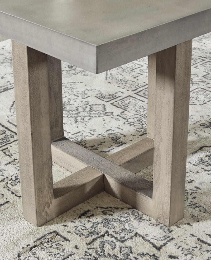 Lockthorne Gray Coffee Table With 2 End Tables - Ella Furniture