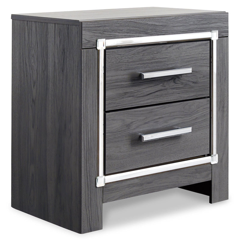 Lodanna Gray Upholstered Panel Headboard Bedroom Set - Ella Furniture