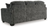 Lonoke Gunmetal Sofa, Loveseat, Chair And Ottoman - Ella Furniture