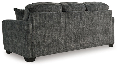Lonoke Gunmetal Sofa, Loveseat, Chair And Ottoman - Ella Furniture