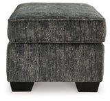Lonoke Gunmetal Sofa, Loveseat, Chair And Ottoman - Ella Furniture