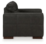 Luigi Thunder Sofa, Loveseat, Chair And Ottoman - Ella Furniture