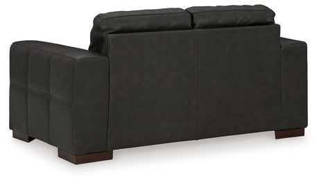 Luigi Thunder Sofa, Loveseat, Chair And Ottoman - Ella Furniture