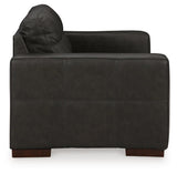 Luigi Thunder Sofa, Loveseat, Chair And Ottoman - Ella Furniture