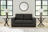 Luigi Thunder Sofa, Loveseat, Chair And Ottoman - Ella Furniture