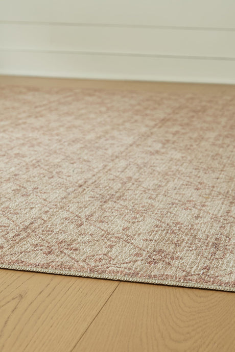 Lyamford Beige/Gray/Brown Medium Rug detail view