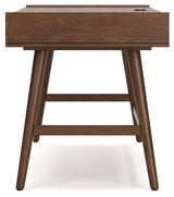 Lyncott Brown 60" Home Office Desk - Ella Furniture