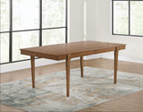 Lyncott Brown Dining Extension Table view 2