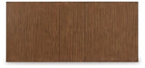 Lyncott Brown Dining Extension Table view 7