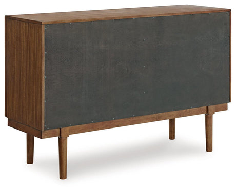 Lyncott Brown Dining Server - Ella Furniture