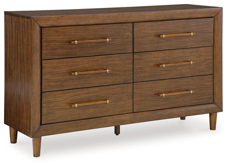 Lyncott Brown Dresser - Ella Furniture