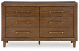 Lyncott Brown Dresser - Ella Furniture