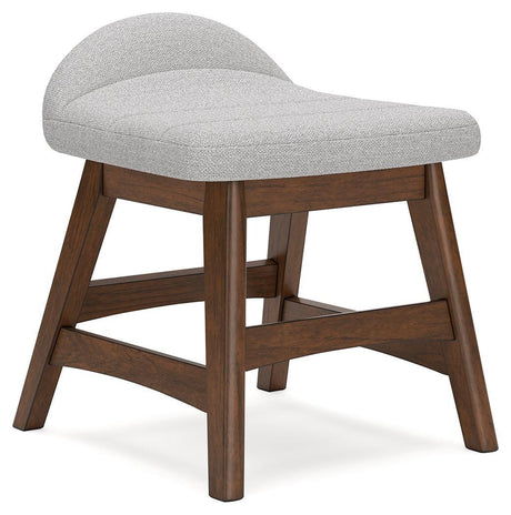 Lyncott Brown Home Office Desk with Chair and Storage - Ella Furniture