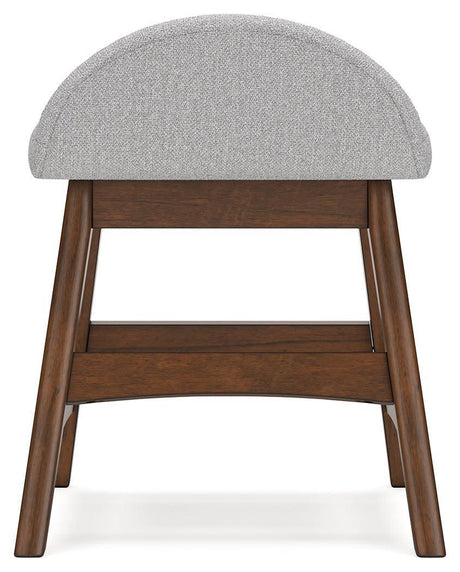 Lyncott Brown Home Office Desk with Chair and Storage - Ella Furniture
