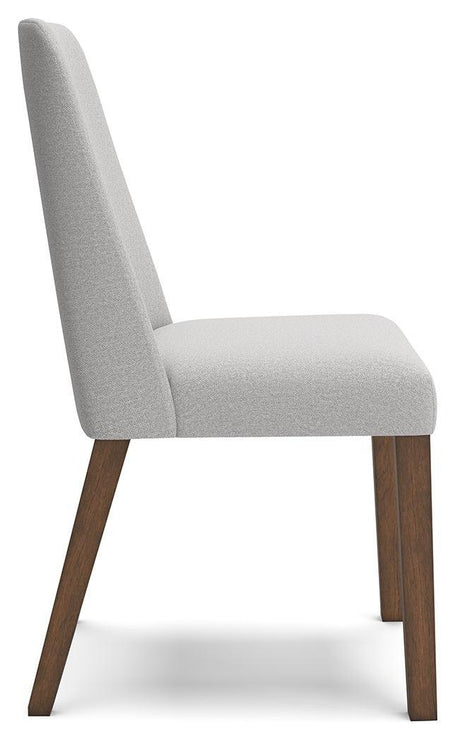 Lyncott Gray/brown Dining Table And 4 Chairs - Ella Furniture