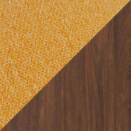 Lyncott Mustard/brown Dining Table And 4 Chairs PKG015477 - D615-15 | D615-04 | D615-04 - Ella Furniture