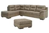 Maderla Pebble 2-Piece Sectional With Ottoman PKG011002 - 62003S1 | 6200308 - Ella Furniture