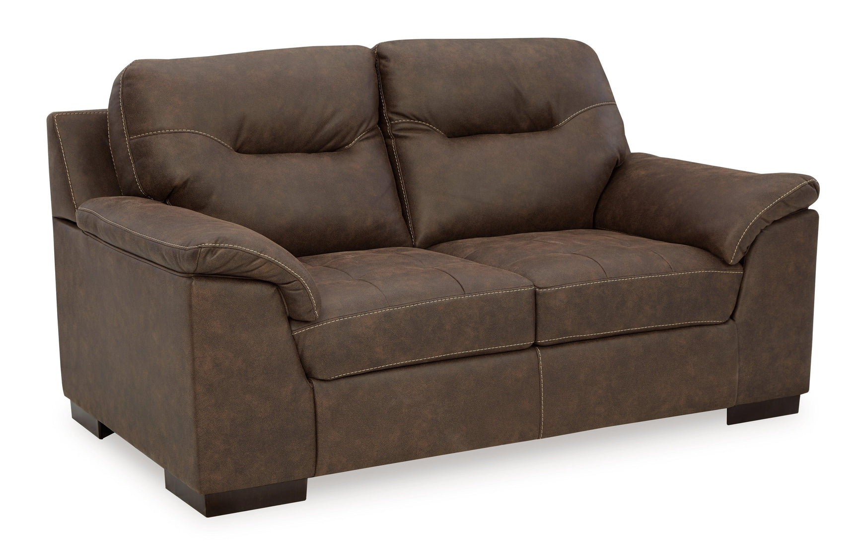 Maderla Walnut Sofa, Loveseat And Chair - Ella Furniture