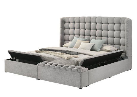 Madonna Gray - Queen, King (King) - Ella Furniture