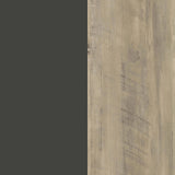 Maeve 3-Shelf Engineered Wood Bookcase With Drawers Antique Pine And Grey 801923 - Ella Furniture