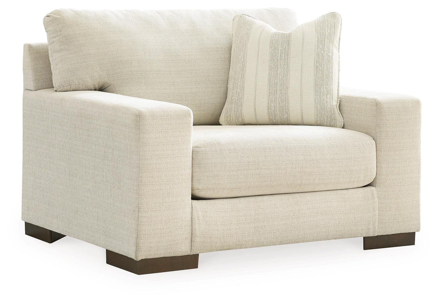 Maggie Birch Sofa, Loveseat, Chair And Ottoman - Ella Furniture