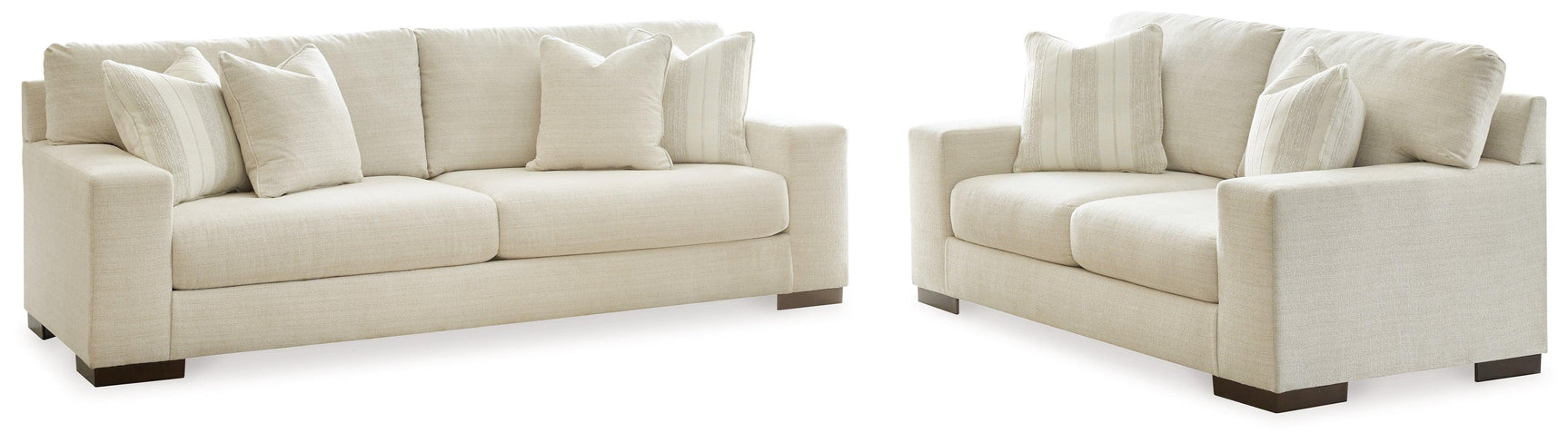 Maggie Birch Sofa, Loveseat, Chair And Ottoman - Ella Furniture