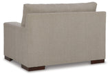 Maggie Flax Chair And Ottoman - Ella Furniture